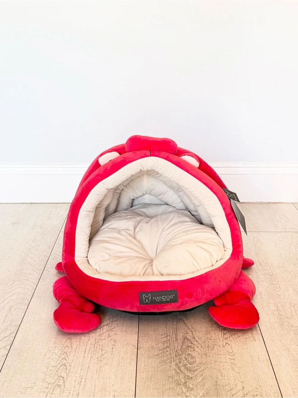 Extremely RARE NanDog Plush Red Lobster Small Dog / Cat Pet Cushion Bed